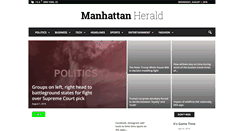 Desktop Screenshot of manhattanherald.com