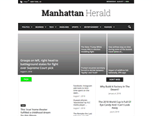 Tablet Screenshot of manhattanherald.com